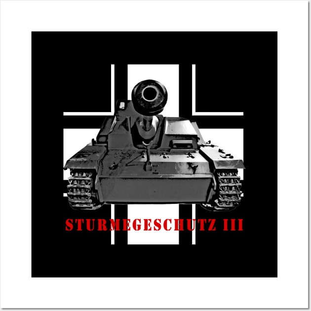Sturmgeschutz III - Stug Life Tank WW2 Wall Art by Jose Luiz Filho